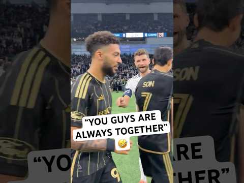 Müller chirping Son and Bouanga😜