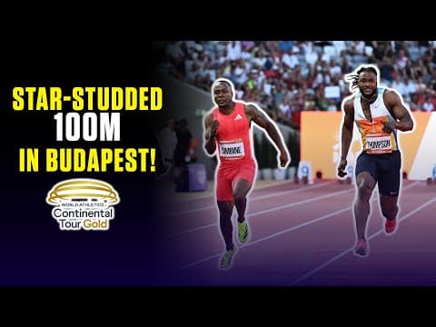 100M SHOWDOWN IN BUDAPEST! | Continental Tour: Hungarian Athletics Grand Prix