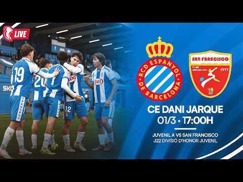 🔴 LIVE | ⚽ Juvenil A 🆚 San Francisco | J22 Divisió d’honor juvenil