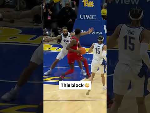 That ball was his 😤 #pittsburghpanthers #accbasketball #collegebasketball