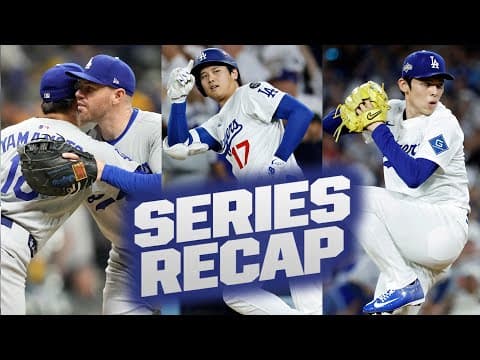HUGE performances from Shohei Ohtani, Roki Sasaki and Blake Snell help lead Dodgers to NLCS sweep!