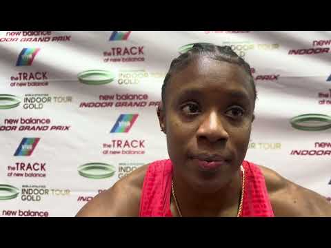 Jamaica's Danielle Williams Runs Down 60H Field With 7.87 World Lead at NB Indoor Grand Prix