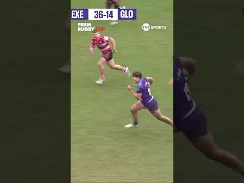 MASSIVE tackle leads to a try!