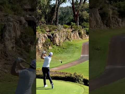 Alternative route high tee 3 wood missiles 🪵 🚀 in prep for the next Dubai session with the lad @macb