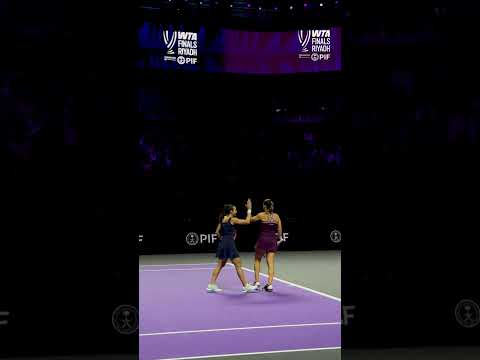 She’s here, she’s there, Stefani is everywhere 😮‍💨 #wta #tennis #hotshot