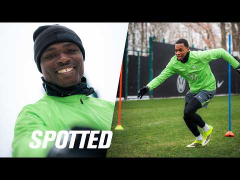 Mannschaftstraining mit Belocian und Adjetey | Spotted
