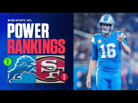 NFL Power Rankings Week 12: Lions the new No. 1, Bills overtake Chiefs for top AFC spot, Niners fall