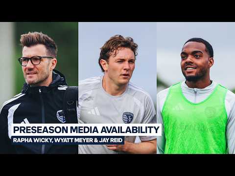 Rapha Wicky, Wyatt Meyer & Jay Reid | Preseason Media | Feb. 5, 2026