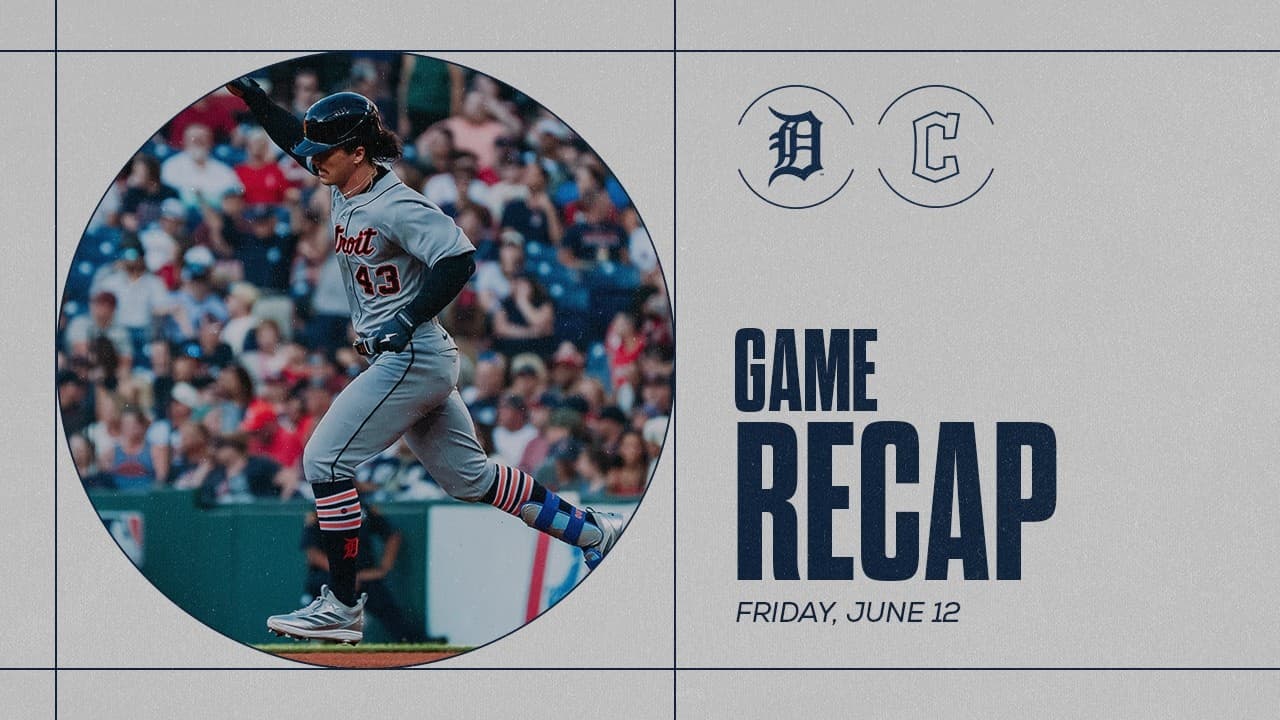 Tigers vs. Guardians Highlights | 6/12/26