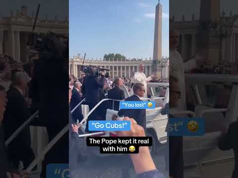 The Pope is a true White Sox fan ⚾️ (via @matthew_carbo21/X)