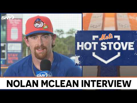 Nolan McLean explains how being a former position player has prepared him for pitching