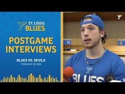 Feb. 28: Postgame Interviews