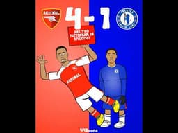 Score predictor⚽️ Arsenal vs Chelsea #football #arsenal #chelsea
