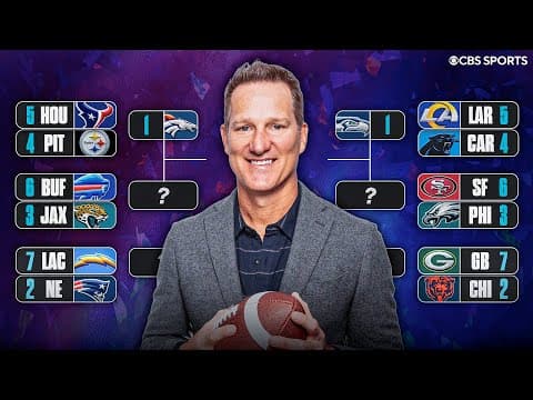 Former NFL QB predicts NFL Playoff bracket and crowns a Super Bowl Champion 🏆
