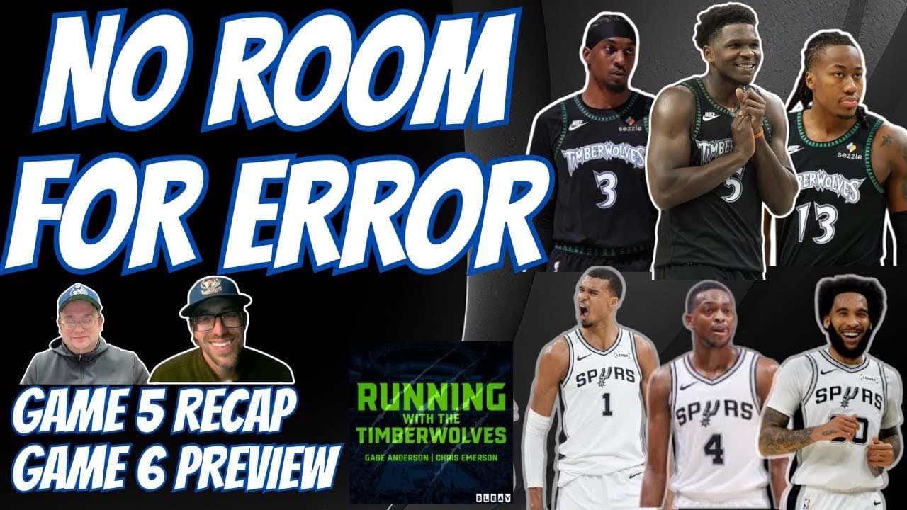 Timberwolves Spurs Game 6 Preview  | Can Anthony Edwards Do The IMPOSSIBLE?