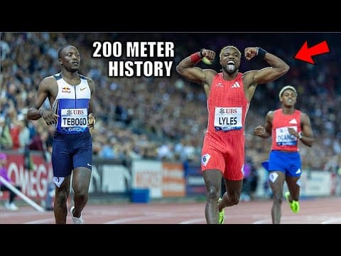 NOAH LYLES JUST MADE HISTORY!