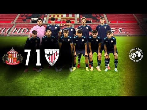 ⚽ Highlights I Sunderland AFC 7-1 Athletic Club Sub-21 I Premier League International Cup 25-26 J3