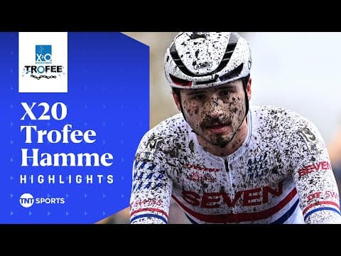 THRILLING FINAL LAP! 🔥 | X2O Badkamers Trofee Flandriencross Hamme | TNT Sports Cycling