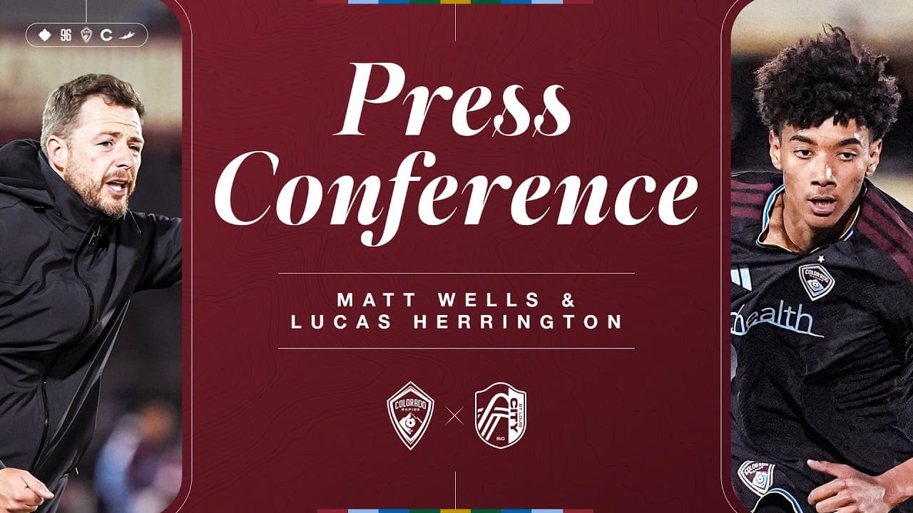 Press Conference: Colorado Rapids vs St. Louis City SC