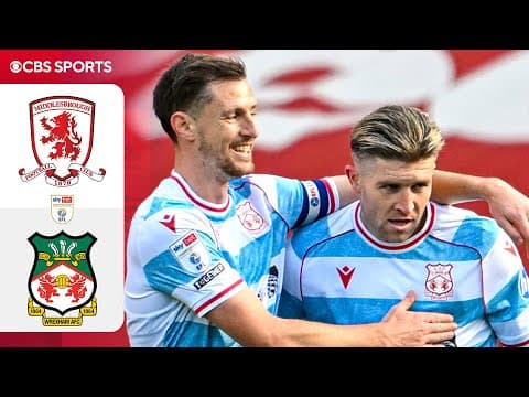 Middlesbrough vs. Wrexham: Extended Highlights | EFL Championship | CBS Sports Golazo