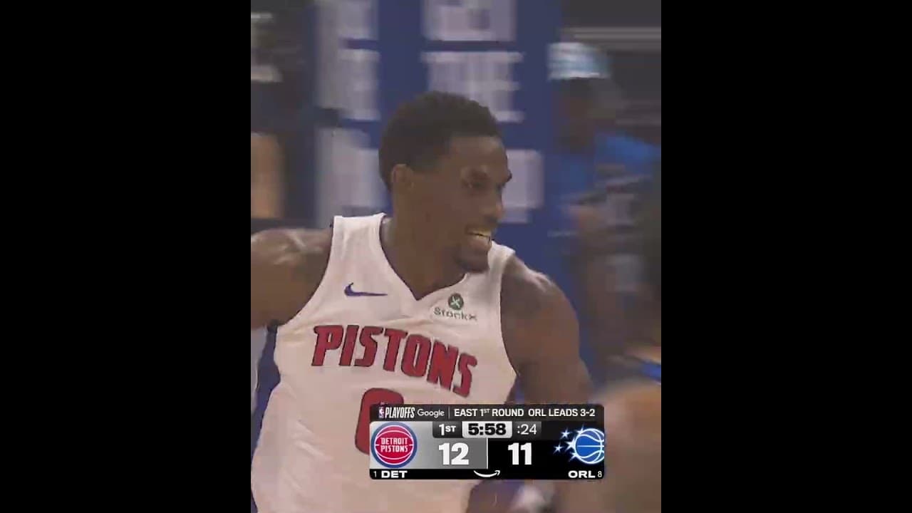Game 6: 1st Quarter Top Plays | Pistons vs. Magic #nba #pistons