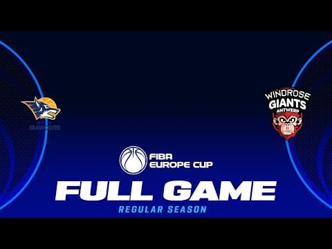 Rostock Seawolves v Windrose Giants Antwerp | Full Basketball Game | FIBA Europe Cup 2025-26