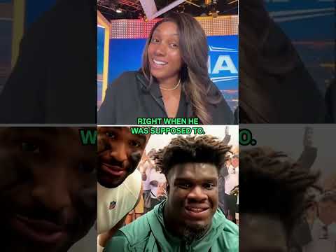 Jalen knew Jordan Davis had a big play in him 🤫👀