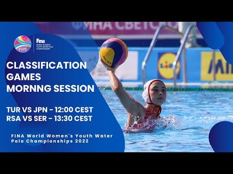 Day 4 Highlights: FINA Women's Youth Water Polo Classification Games Morning