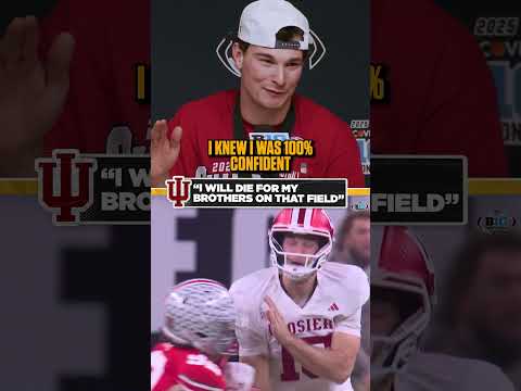 Mendoza lays it out on the field 👀 #mendoza #indiana #cfb