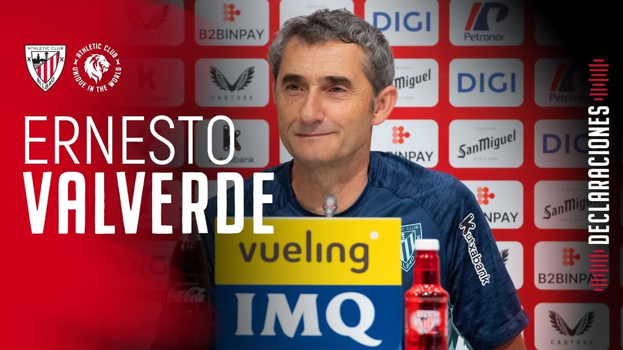 🎙️Ernesto Valverde | pre Athletic Club-Valencia CF | LaLiga 2025-26 J35