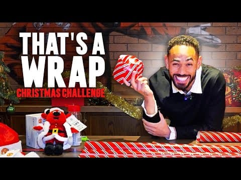 "You Aren't Posting This!" 🤣 | Man Utd Wrapping Challenge 🎁
