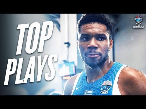 Giannis Antetokounmpo's BEST PLAYS of FIBA EuroBasket 2025