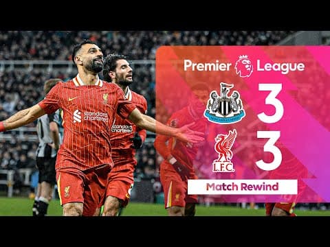 A SIX goal Thriller at St James Park | Newcastle v Liverpool 24/25
