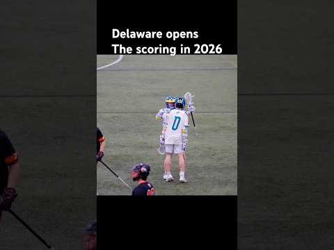 The FIRST D1 goal of 2026 🥍🚨