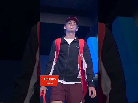 Alex de Minaur is in the building! 🔥