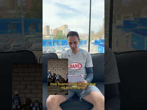 A nuestro obrero del gol le ha encantado el disfraz 😂🚧 #RCDE #KikeGarcía