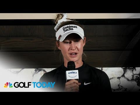Nelly Korda calls neck injury 'one of my worst injuries ever' | Golf Today | Golf Channel