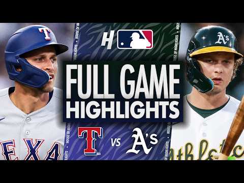 Texas Rangers vs Athletics - FULL GAME HIGHLIGHTS 🔥 April 15, 2026 MLB Season