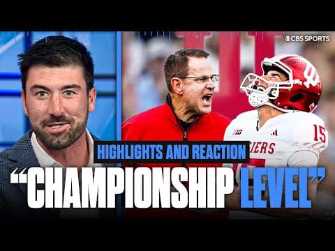 No. 2 Indiana Dominates Maryland to Improve to 9-0 for Second Straight Season | Game Recap