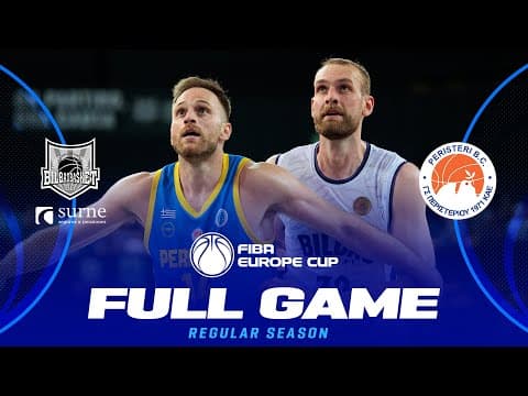LIVE - Surne Bilbao Basket v Peristeri BC | FIBA Europe Cup 2025-26 | Regular Season
