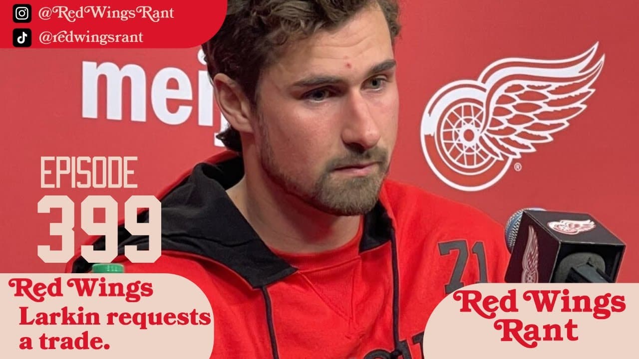 Red Wings Captain, Larkin Requests Trade: Where will he go?