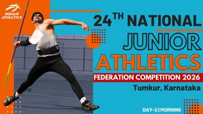 DAY-2 MORNING | 24TH NATIONAL JUNIOR ATHLETICS FEDERATION COMPETITION 2026 | Tumkur, Karnataka