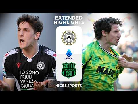Udinese vs. Sassuolo: Extended Highlights | Serie A | CBS Sports Golazo