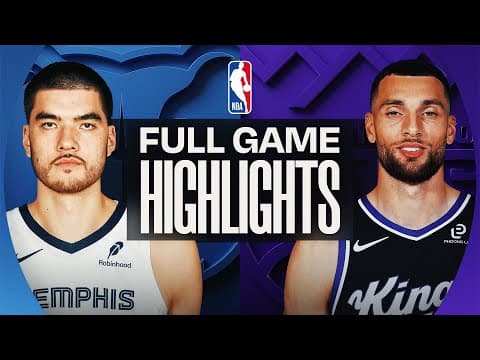 GRIZZLIES at KINGS | FULL GAME HIGHLIGHTS | November 30, 2025