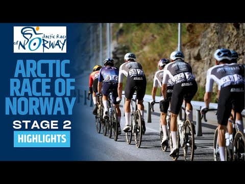 Sprint Battle to the Line | Arctic Race of Norway stage 2 | Highlights