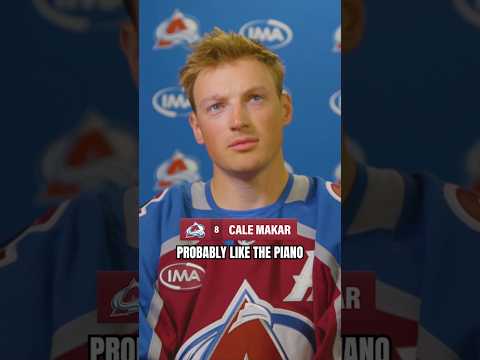 Piano Man Cale Makar