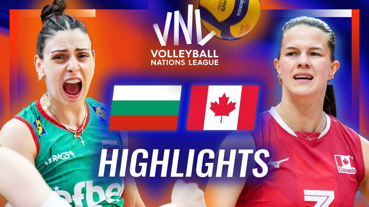 Bulgaria 🇧🇬 vs. Canada 🇨🇦 - Highlights | Week 2 | Women's VNL 2026