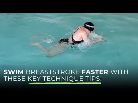 Swim Breaststroke Faster with These Key Technique Tips!