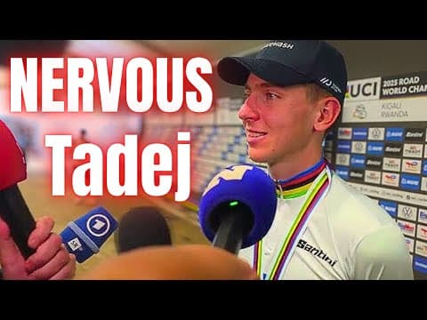 Why Tadej Pogačar Was Panicking at World Champs 2025