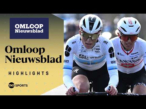 STARTING WITH A BANG! 😎 | Women's Elite Omloop Nieuwsblad 2026 Race Highlights | TNT Sports Cycling